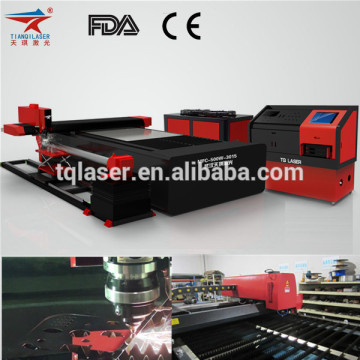 China new 2000W Metal Sheet Fiber Laser Cutting Machine for cooking tools