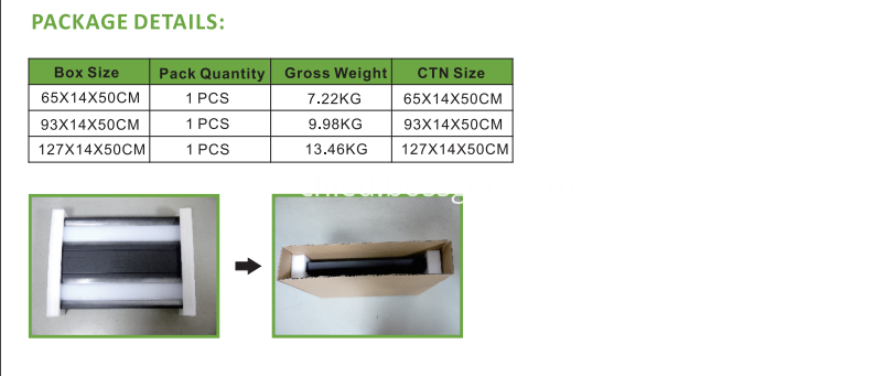 DLC ETL approved LED linear high bay light