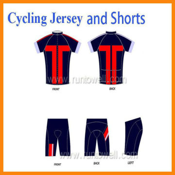 Sublimation Custom comfortable cycle wear/black cycling wear/winter cycle wear
