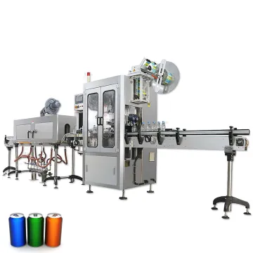 Automatic Beer Can Labeling and Filling Machine