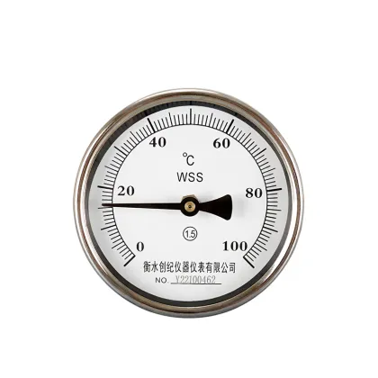 Fast and Accurate Stainless Steel Probe Rod Bimetal Thermometer - Customizable OEM