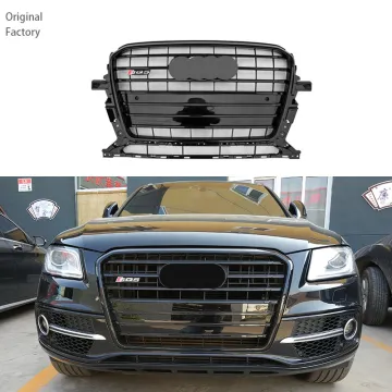 2013-2017 Audi SQ5/SQ5 Q5 8R Front Grill - Chrome and Gloss Black Upgrade