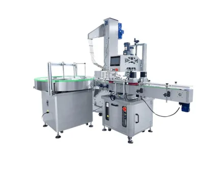 High Accuracy Automatic Plastic Bottle and Aluminum Round Bottle Capping Machines