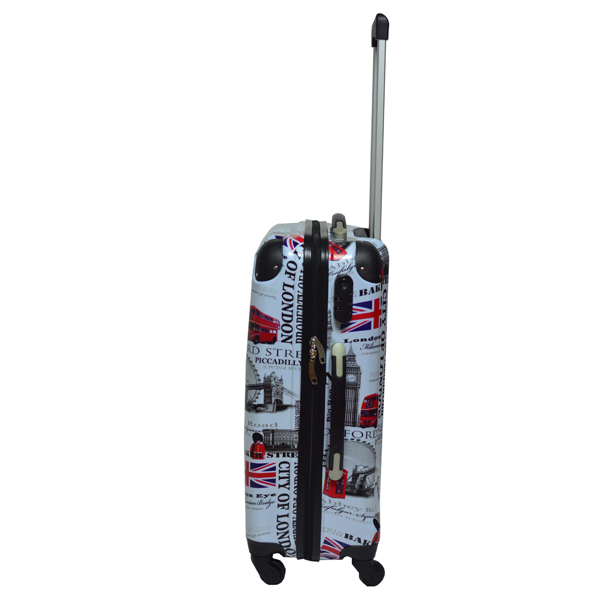 Rolling upright trolley luggage