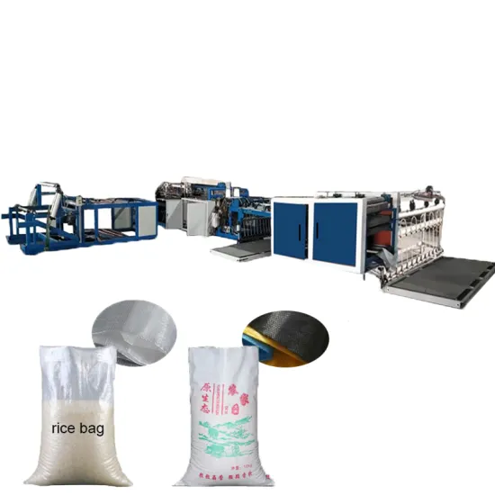 PP Woven Cement Bag Making Machine: Cutting, Sewing, and Printing Equipment (50kg Polypropylene Nylon)