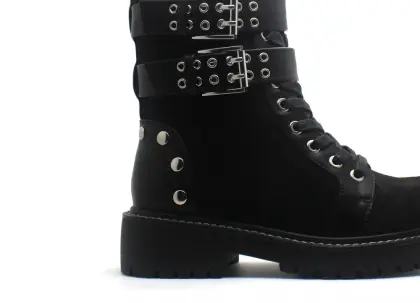 Fashion Ladies Boots Clasping Martin Boots