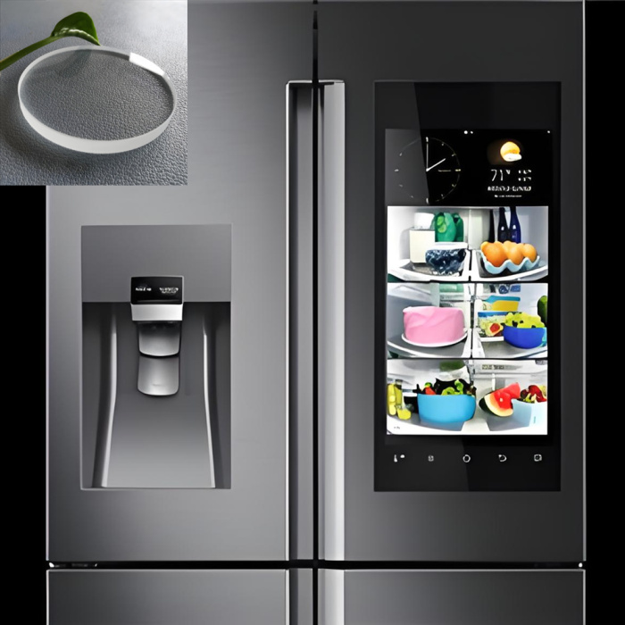 Vidro endurecido pelo painel de exibição da geladeira