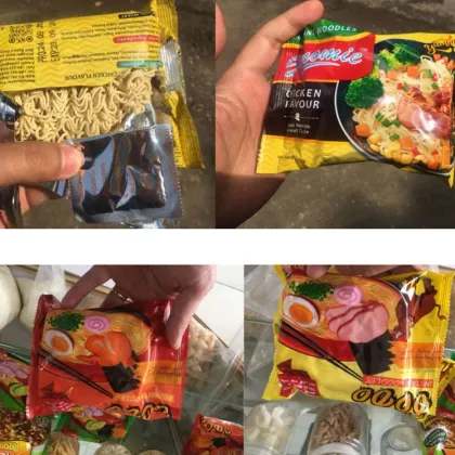 Korean Instant Noodles Food Processing Machinery: Indomie Instant Noodle Making Machine