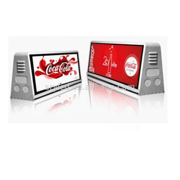 KS -Taxi -Dach im Freien P2.5 HD -LED -Videoanzeige mit GPS/WLAN/4G und wasserdichte Werbung