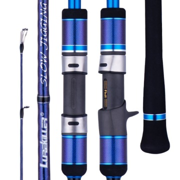 OEM 1.91M Fuji Parts Cross Carbon Slow Jigging Rod for Jig Fishing