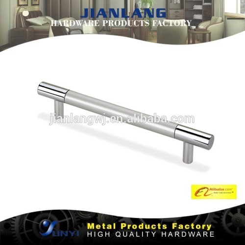 Jianlang good quality products aluminum hardware brushed T bar aluminum handle