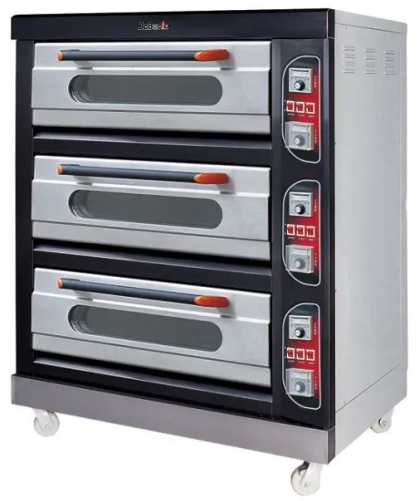 Deluxe Electric / Gas baking oven, 3-stage & 6-tra