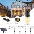 S14 LED light bulbs solar light string