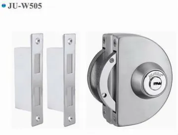 glass lock set door cylinder lock