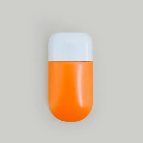 Empty 50g PP sunscreen bottle sunscreen packaging