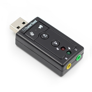 Προσαρμογέας ήχου USB: Στερεοφωνική κάρτα ήχου για ακουστικά και μικρόφωνο - Windows, Mac, Linux συμβατό