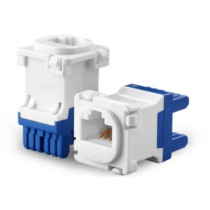 RJ45 Cat6 Clipsal Style Keystone Jack for Australian Market