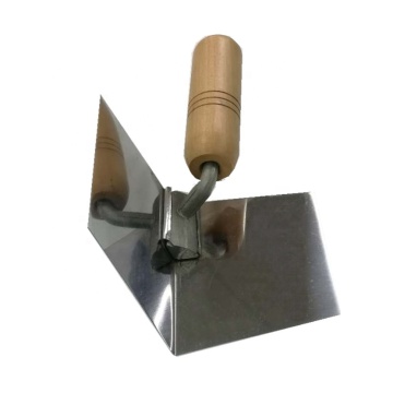 Drywall Tools Wooden Handle Inside Corner Trowel