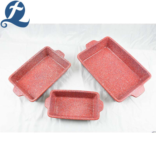 Restaurant Household Rectangular Ceramic Bread Bakeware