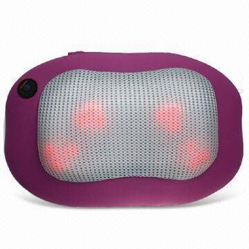 Neck Massage Pillow with Automatic Timer and 12V DC Rated Voltage