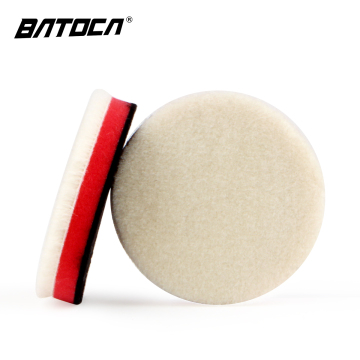 Wool Pad Light Cutting 3 Inch Fine Polishing Buffing Pads
