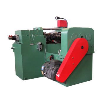 Hydraulic automatic rebar thread rolling machine