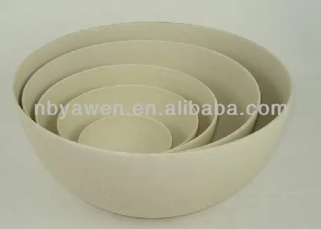 bamboo fiber salad bowl set