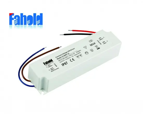 60W 12V 24V high PF LED Driver