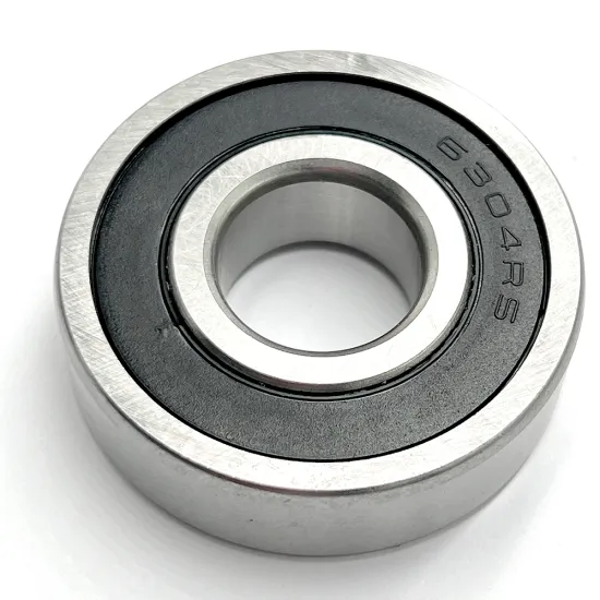 High Quality Sealed Deep Groove Ball Bearings 6304RS