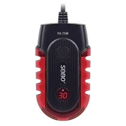 JR SOBO Fish Tank Heating Rods: FX Series (FX-25W, FX-50W, FX-75W, FX-100W, FX-150W) - Automatic Constant Temperature Control for Aquariums and Turtle Tanks