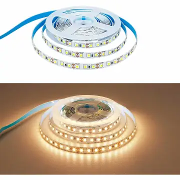 Flexible LED Strip Lights: 12V, 120-2835, White and Warm White, LED Rope Light for Bedroom Decor
