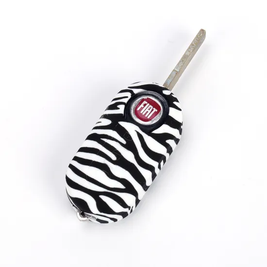 Customized design key fob cover for fiat 500