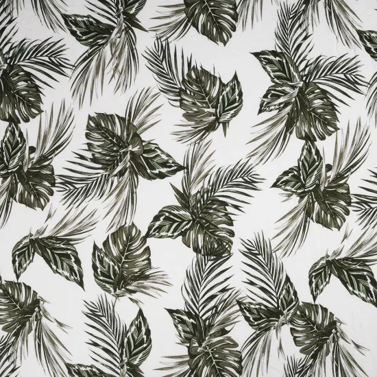 Modal Linen Printed Jersey Fabric