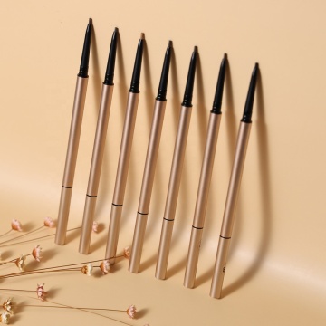 Golden Brow Pencil: Long-Lasting, Waterproof Eyebrow Pencils for Private Label Cosmetics with Boxed Packaging