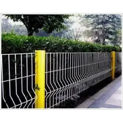 Home Outdoor Decorative Metal 3D Bending Curved Fence