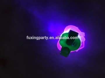 fuxing famous led ring grow in the dark baby toy flashing rings love heart rings party led jewelry