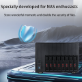 NAS Server N100 3-network 8-Bay Interface Network Attlected Curstosure Storage