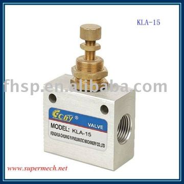 KLA Series one way air pneumatic control valve flow control valve