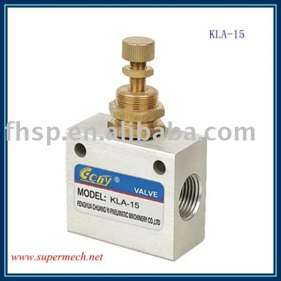 KLA Series one way air pneumatic control valve flow control valve