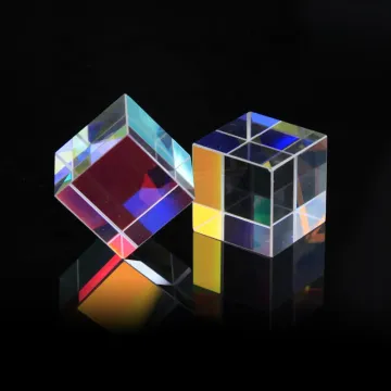 25mm Colorful Light Beam Splitter X Cube Prism