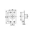 Central Axis for Floor Spring