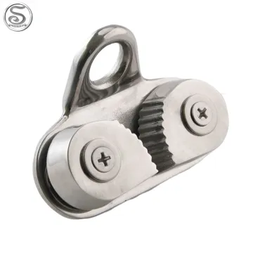 Marine 316 Stainless Steel Cam Cleat with Leading Ring Rope Gripper
