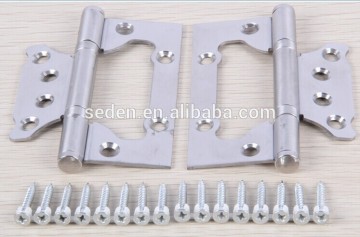 Steel door hardware hinge Stainless steel flush hinge for aluminium door