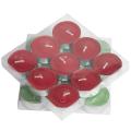 Confezione in PVC di molti colori profumati tealight