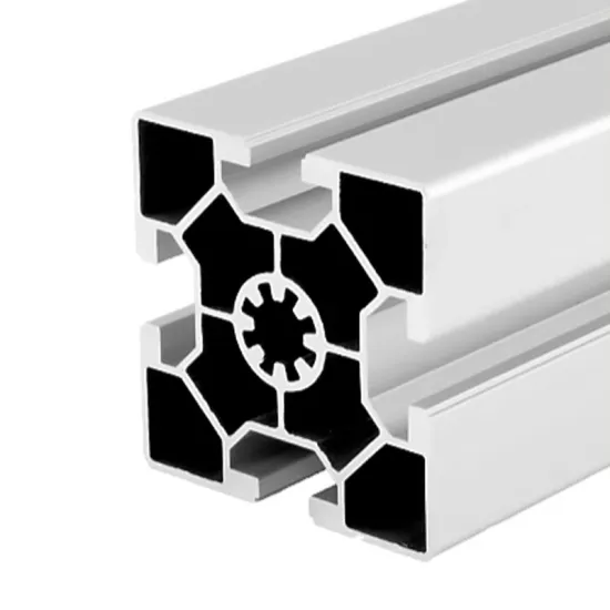 6060 Aluminum Profile Slot10 HS128 60x60 Alloy Mechanical Equipment