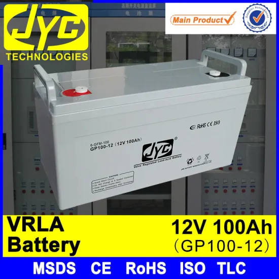 JYC manufacturing starter batteries 12v 100ah