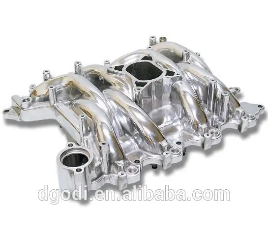 custom made aluminium intake manifold for racing car and auto