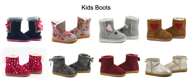 Insulated Faux Fur Lined kids' boots