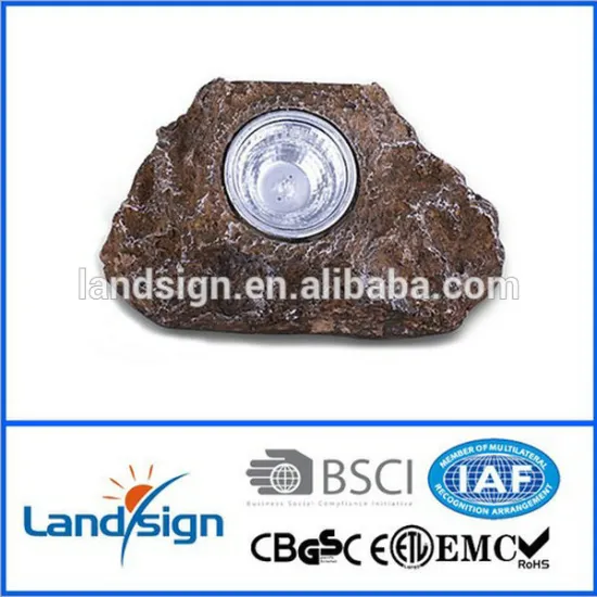Hot product Cixi landsign XLTD-500 led stone light/solar stone garden light/garden solar light