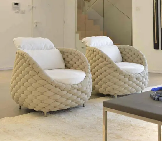 All Weather Outdoor Rattan Sofa Set